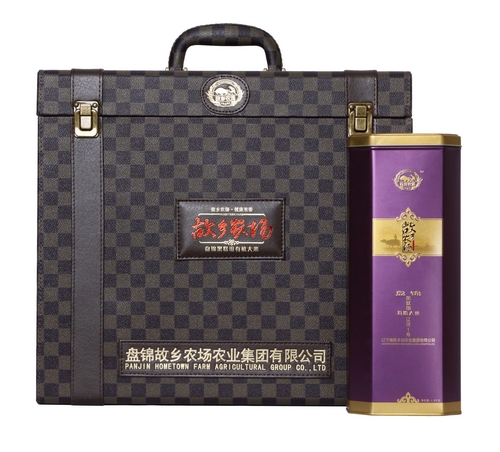 [故乡农场盘锦大米]盘锦黑糕田有机大米