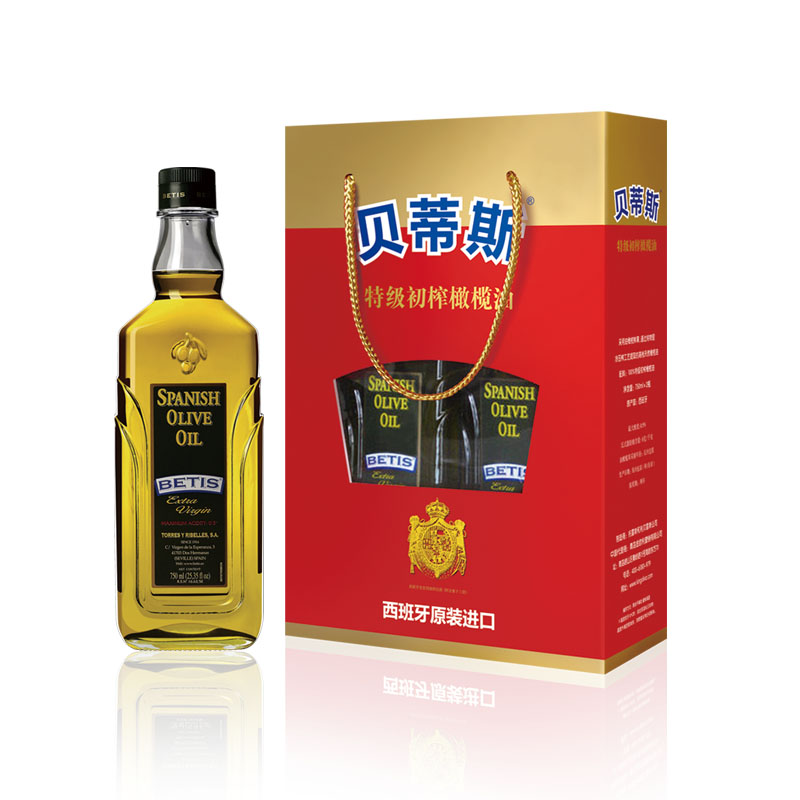 [贝蒂斯橄榄油]特级初榨橄榄油礼盒750ml*2