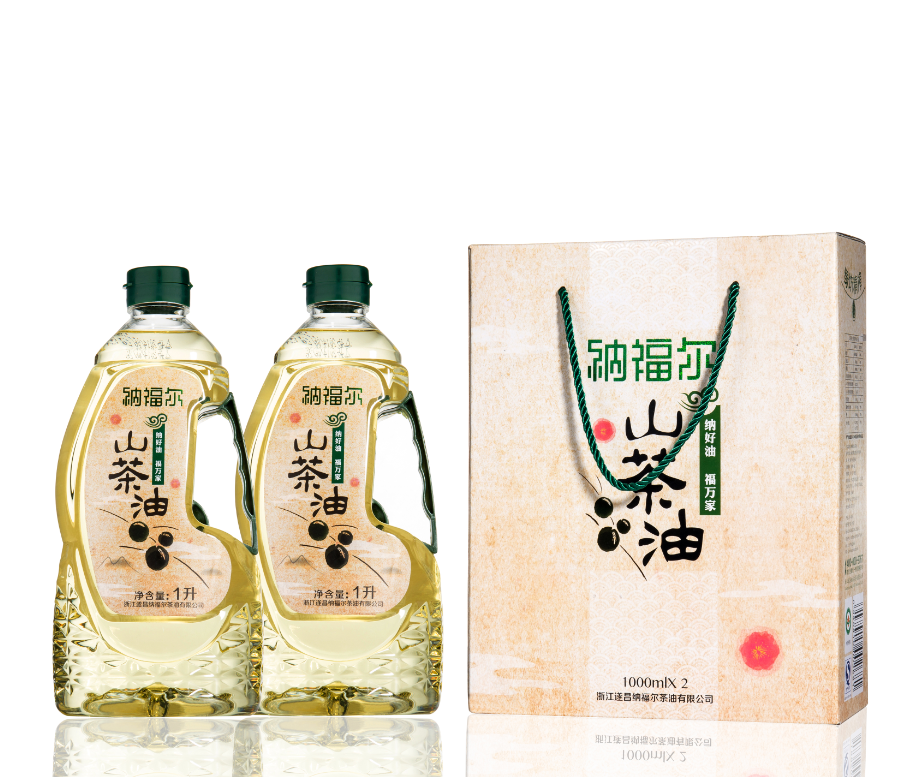 纳福尔山茶油精致礼盒 1000ml*2