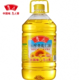 鲁花压榨葵花仁油5Lx1 非转基因 葵花籽油 压榨食用油
