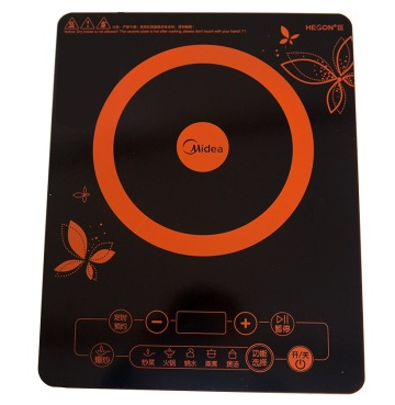 美的（Midea） WT2103 智能触摸式彩蝶版高性价比电磁炉（赠汤+炒锅）