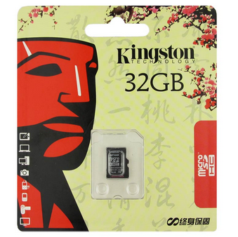 金士顿（Kingston）32G Class10 -45MB/S TF(Micro SD)存储卡