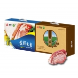 首农生鲜大礼包c款约4200g+草原美味3000g